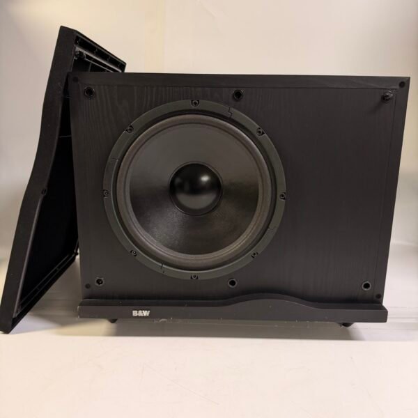 B&W ASW1000 Active Powered Subwoofer Black Made In England Tested