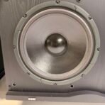 B&W ASW1000 Active Powered Subwoofer Black Made In England Tested - Image 2