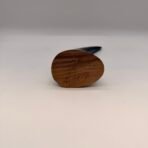 Etched Eagle In Flight Horn Sculpture 11” Handmade Horn Decor - Image 6