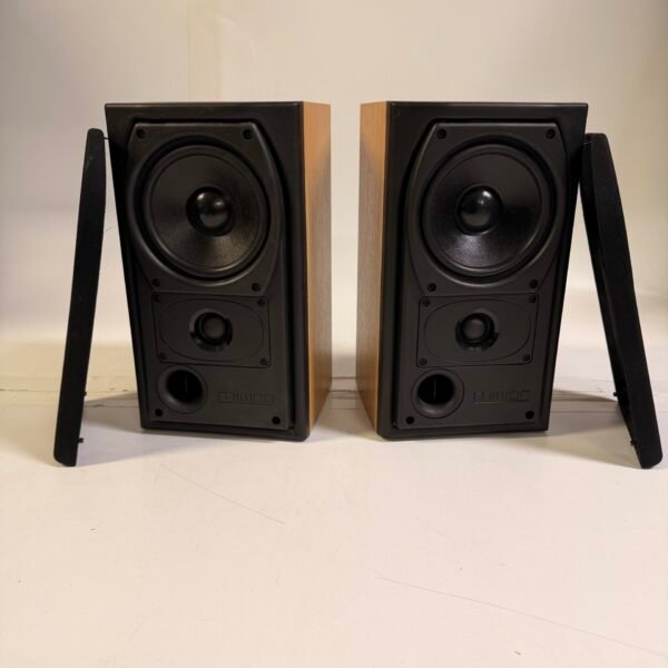 Mission 731 2-Way Reflex Bookshelf Speakers Made In England Tested