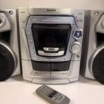 Panasonic SA-AK500 5 CD Changer MP3 Stereo System Remote Tested Working - Image 2