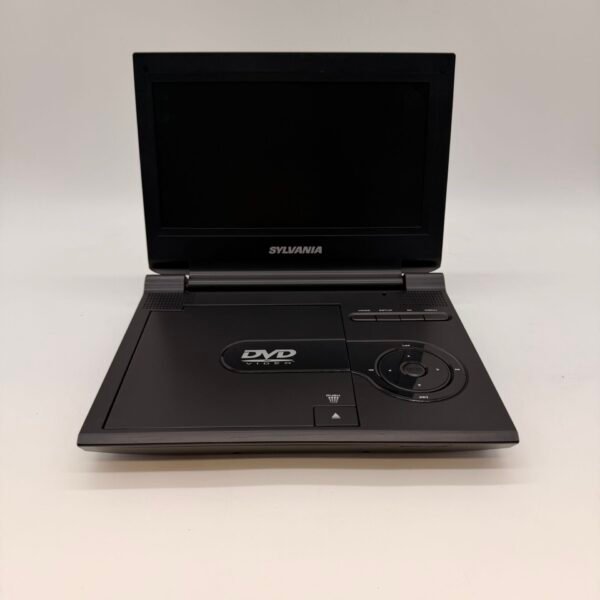 Sylvania SDVD9000B 9” Portable DVD Player USB SD Like New No Adapter