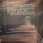 Sony ZS-SN10 Portable CD Boombox AM FM Radio MP3 Mega Bass - Image 7
