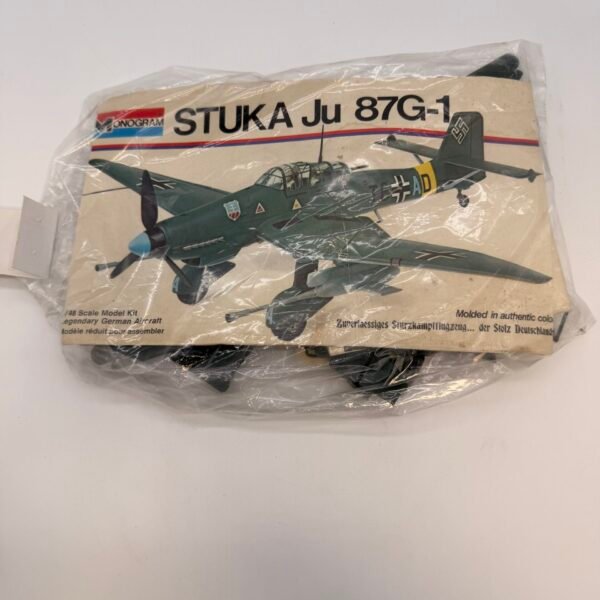Brand New Vintage Monogram STUKA Ju 87G-1 1/48 Scale Model Kit Sealed