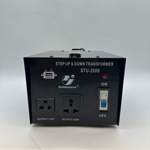 Goldsource STU-2000 Step Up & Down Voltage Transformer Converter