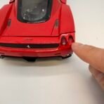 Hot Wheels Ferrari Enzo 1:18 Red Diecast Model Car Opening Doors - Image 8
