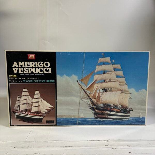 IMAI Heller Amerigo Vespucci 1:150 Sailing Ship Model Kit with Box