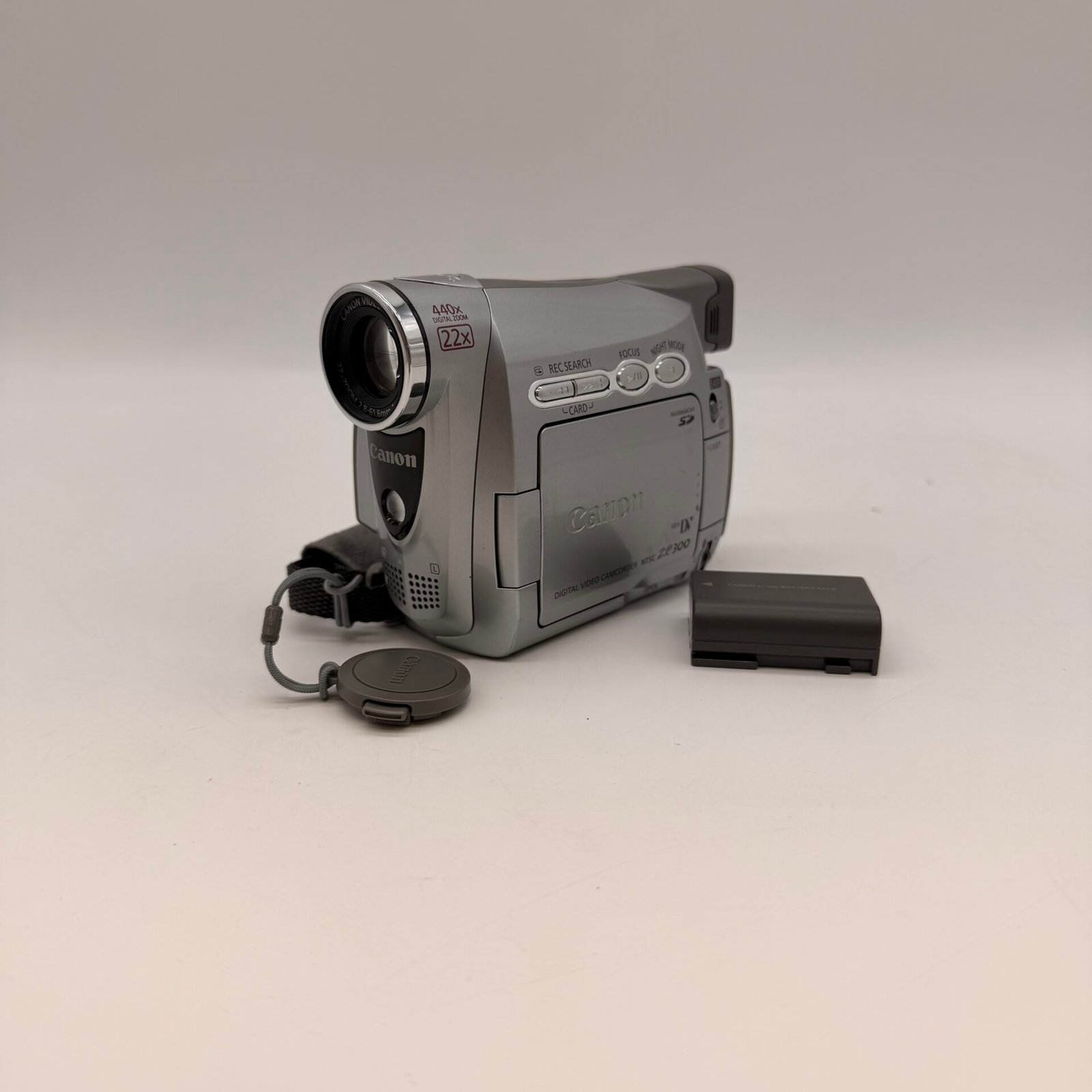 IMG_2660 Canon ZR300 MiniDV Digital Camcorder Tested Working - Image 1