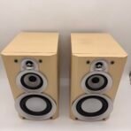 JVC SP-UXP7 Bookshelf Speakers Pair Wood Grain Tested Working Japan - Image 2