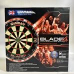 Vintage Winmau Blade 4 Professional Bristle Dartboard with Original Box