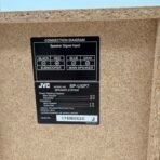 JVC SP-UXP7 Bookshelf Speakers Pair Wood Grain Tested Working Japan - Image 7