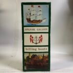Vintage Billing Boats Spansk Galeon Wooden Model Ship Kit 1:33 Scale Made In Denmark