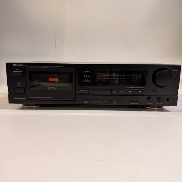 Vintage Denon DRM-510 Cassette Tape Deck HX Pro Dolby B/C Made Japan
