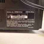 Vintage Denon DRM-510 Cassette Tape Deck HX Pro Dolby B/C Made Japan - Image 8