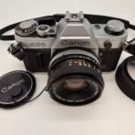 Canon AE-1 35mm SLR Film Camera FD 50mm f1.8 Lens Filter Japan - Image 2