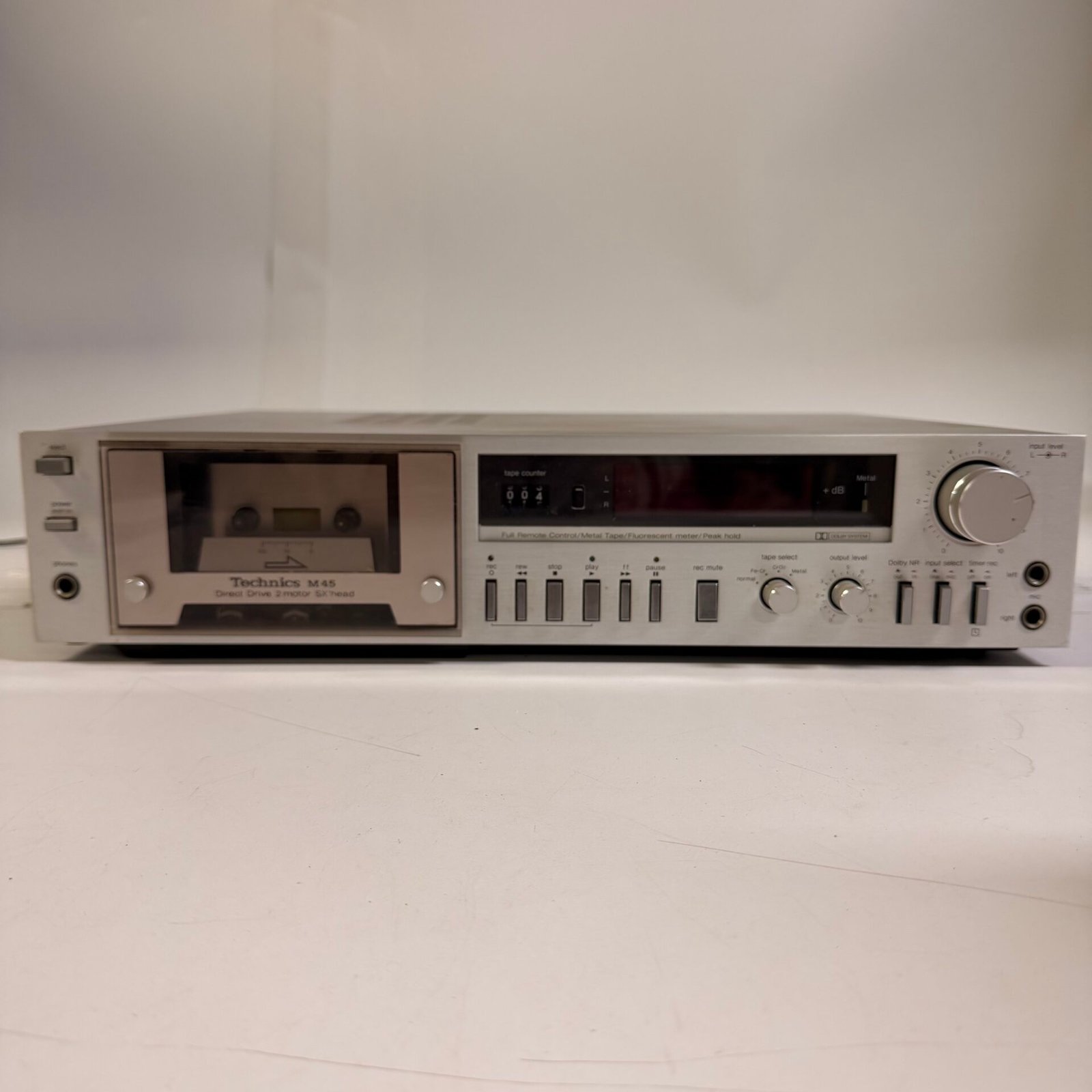 IMG_2766 Technics RS-M45 Vintage Cassette Deck Direct Drive Japan Tested Works - Image 1