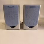 Aiwa SX-LM131 Bookshelf Stereo Speakers Pair Tested Working 4 Ohm