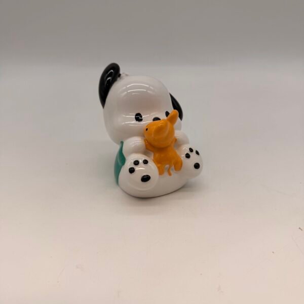 Rare Vintage 1987 Sanrio Pochacco Choppy Ceramic Coin Bank Japan