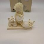 Dept 56 Snowbabies Fur Balls 2017 2 Kittens 3 Yarn Balls Figurine w Box - Image 2