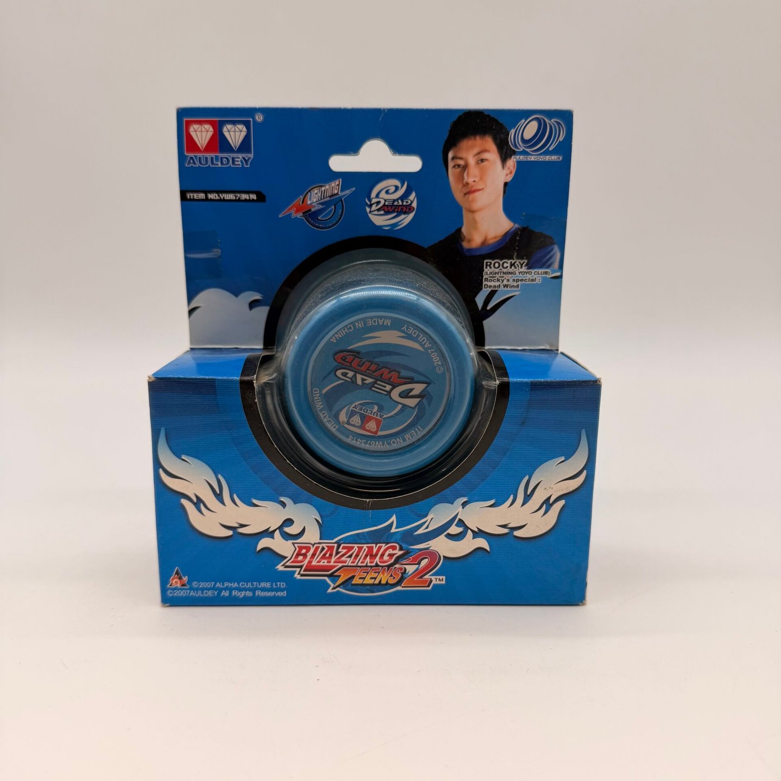 IMG_3265 Auldey Blazing Teens 2 Dead Wind Yo-Yo Rocky Special YW673414 New - Image 1