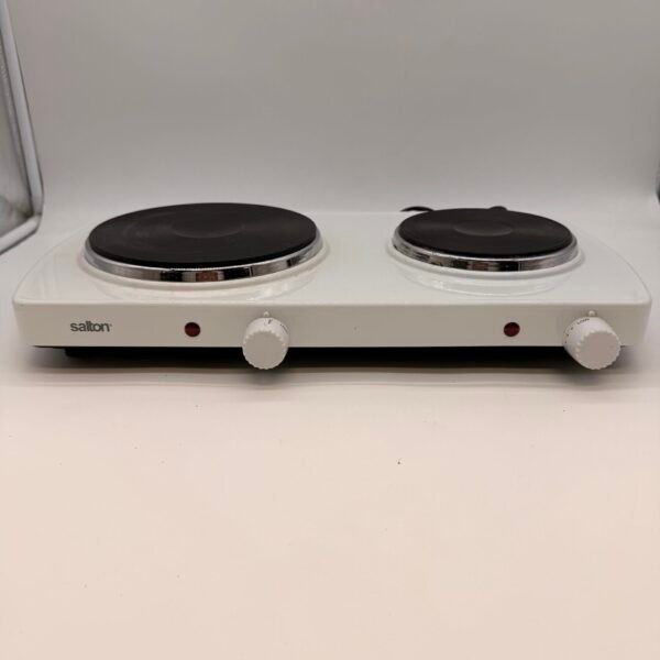 Salton HP-20 Portable Double Burner Electric Hot Plate Cooking Range