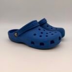 Crocs Classic Kids Blue Clogs Slip On Sandals Shoes Size C13 Lightweight