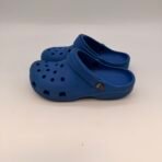 Crocs Classic Kids Blue Clogs Slip On Sandals Shoes Size C13 Lightweight - Image 3