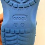 Crocs Classic Kids Blue Clogs Slip On Sandals Shoes Size C13 Lightweight - Image 5