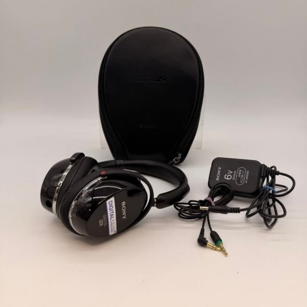 Sony MDR-NC500D Digital Noise Cancelling Headphones w/ Case Works