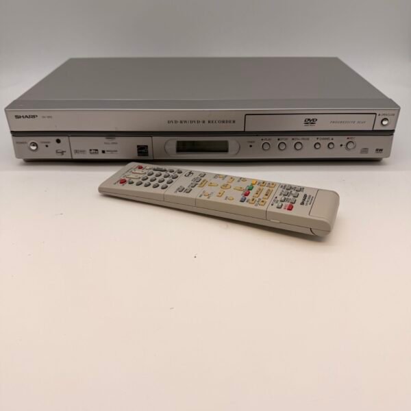 Sharp DV-SR3U DVD Recorder Progressive Scan w/ Remote Tested Works Great