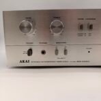 Akai AM-2250 Vintage Stereo Integrated Amplifier Silver Made In Japan - Image 2