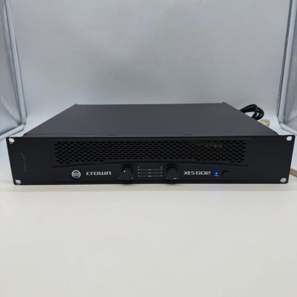 Crown XLS 602 Stereo Power Amplifier 2-Channel 1200W