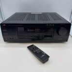 JVC RX-6100VBK AV Receiver Dolby Digital DTS Tested Working With Remote