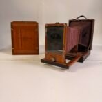 Antique Kodak No.1 Enlarging Camera Wooden Bellows Camera Rare 1900s