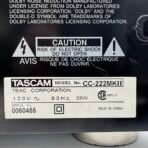 Tascam CC-222 MKII CD Recorder Cassette Deck -Ex Cond -Tested Working - Image 10