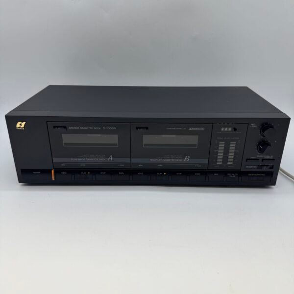 Sansui D-1000W Dolby B-C NR Stereo Dual Deck Cassette Recorder/Player | Working