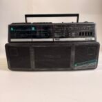 Philips D8300 Dual Cassette Boombox AM/FM Stereo Radio EQ Tested Works