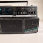 Philips D8300 Dual Cassette Boombox AM/FM Stereo Radio EQ Tested Works - Image 3