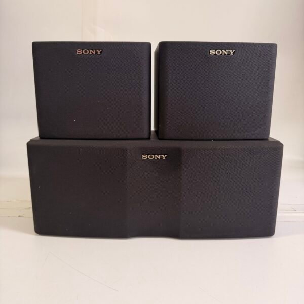 Sony SS-CN100 Center Speaker + 2 SS-SR100 Surround Speakers Tested