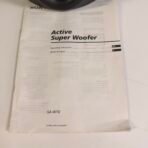 Sony SA-W10 Active Super Woofer Powered Subwoofer Home Theater Speaker - Image 8