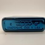 Zippo C 07 Smart Ace Poker Hand Sapphire Blue Lighter w/ Box Papers - Image 5