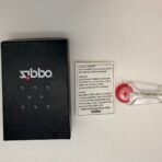 Zippo C 07 Smart Ace Poker Hand Sapphire Blue Lighter w/ Box Papers - Image 7