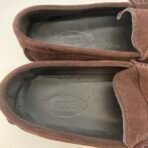 TOD’S Brown Suede Driving Loafers Men’s EU 43 US 10 Made In Italy Moccasins - Image 5