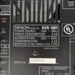 Denon AVR-1801 AV Surround Receiver Dolby DTS Tested Working w/ Remote - Image 10