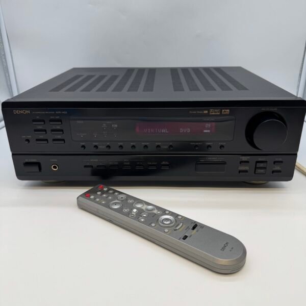 Denon AVR-1403 AV Surround Receiver Dolby Digital DTS w/ Remote Tested Working