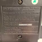 Vintage Fisher TAD-M400 Stereo System 3 CD Changer Dual Cassette Rare 1997 - Image 9