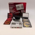 Sony MZ-R50 MD Walkman MiniDisc Recorder Bundle Box Remote Discs Tested Rare