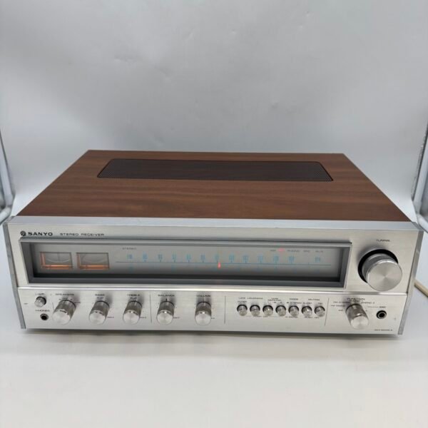 Sanyo DCX 6000KA Vintage Stereo Receiver Made in Japan Tested Working