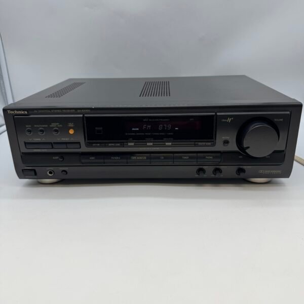 Vintage 1990s Technics SA-EX400 AV Control Stereo Receiver Tested