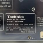 Vintage 1990s Technics SA-EX400 AV Control Stereo Receiver Tested - Image 10